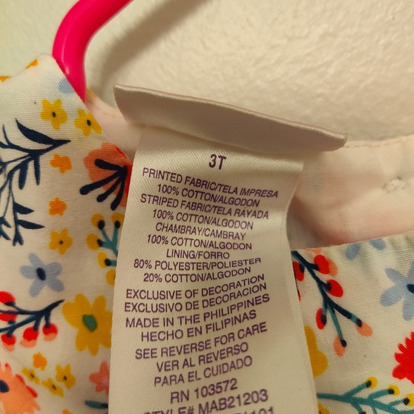 Blueberi Blvd 3T Patchwork Dress. Worn once for pictures. - Picture 3 of 4